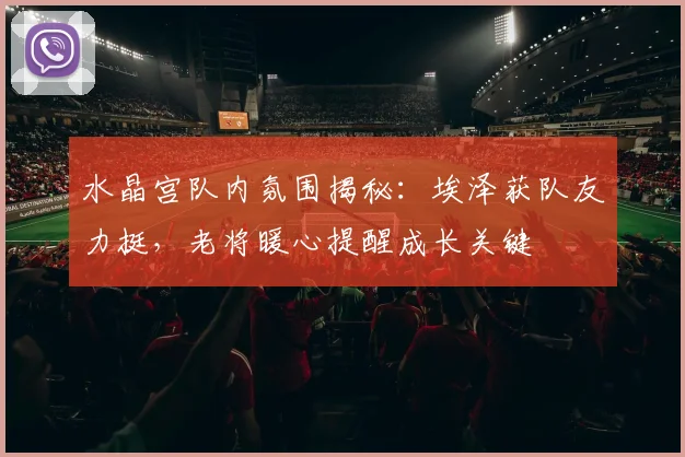 水晶宫队内氛围揭秘:埃泽获队友力挺,老将暖心提醒成长关键